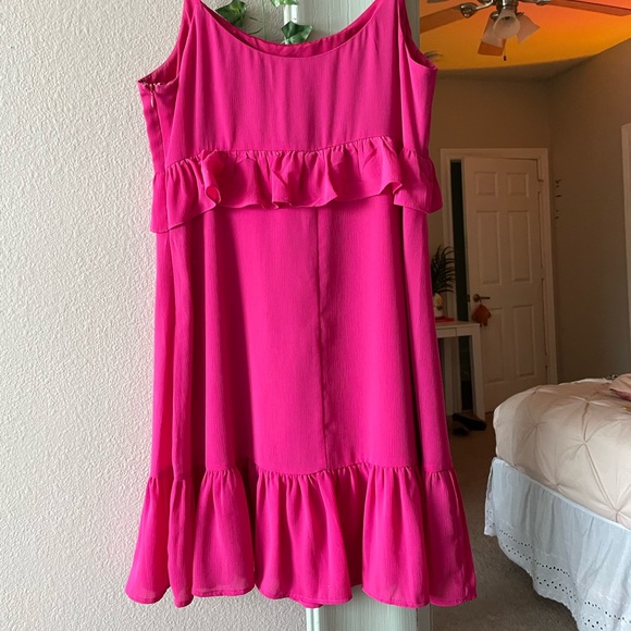 La’ Ven Hot Pink dress - Picture 4 of 5